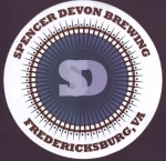 beer sticker from St. George Brewing Co. ( VA-SPEN-STI-1 )