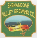 beer sticker from Shooting Creek Farm Brewery (BJN Brewworks) ( VA-SVB-STI-1 )