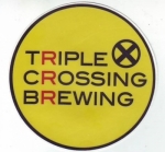beer sticker from Tucked Away Brewing Co.  ( VA-TRIP-STI-2 )