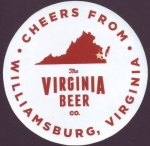 beer sticker from Virginia Brewing Co. Inc. ( VA-VBRC-STI-1 )