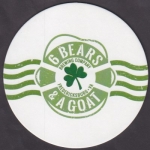 beer coaster from 6 Bears & A Goat Brewing Co. ( VA-6BG-39 )