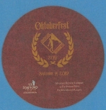 beer coaster from Alesatian Brewing Company ( VA-ADVT-3 )