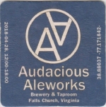 beer coaster from Back Bay Brewing ( VA-AUDA-3 )