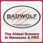 beer coaster from Bald Top Brewing Co. ( VA-BADW-3 )