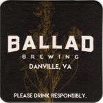 beer coaster from Bardo Rodeo ( VA-BALL-2 )