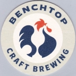 beer coaster from Big Lick Brewing ( VA-BENC-1 )