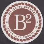 beer coaster from Bingo Beer Co ( VA-BILL-1 )