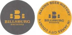 beer coaster from Bingo Beer Co ( VA-BILL-2 )
