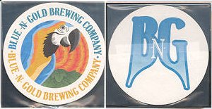 beer coaster from Bold Mariner Brewing Co. ( VA-BLGD-1 )