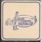 beer coaster from Blue-N-Gold Brewing Co. ( VA-BLRD-1 )
