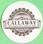 beer coaster from Canon & Draw Brewing Company ( VA-CALL-1 )