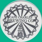 beer coaster from Capstan Bar Brewing Co. ( VA-CAPE-2 )