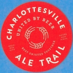 beer coaster from Chesapeake Bay Brewing Company ( VA-CHAR-1 )