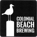 beer coaster from Commonwealth Brewing Co. ( VA-COLO-3 )