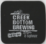 beer coaster from Crooked Run Brewing ( VA-CREK-2 )