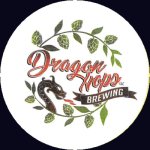 beer coaster from Dragon Run Brewing ( VA-DRAG-1 )