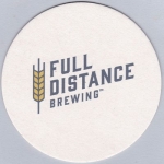 beer coaster from G34.3 Brewing Company ( VA-FULL-1 )