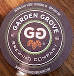 beer coaster from Glasgow Brewing Co.  ( VA-GARD-1 )