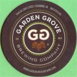 beer coaster from Glasgow Brewing Co.  ( VA-GARD-2 )