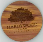beer coaster from Harpers Ferry Brewing ( VA-HARD-1 )