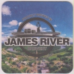 beer coaster from James River Brewing Co.  ( VA-JAMS-1 )