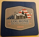beer coaster from Lonesome Pine Brewing Co.  ( VA-LOGH-1 )