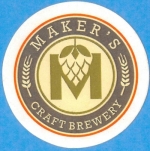 beer coaster from Maltese Brewing Co. ( VA-MAKE-1 )