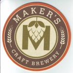 beer coaster from Maltese Brewing Co. ( VA-MAKE-2 )