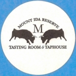 beer coaster from Mountain Brewing ( VA-MOUT-1 )