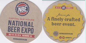 beer coaster from Native Brewing Co. ( VA-NATB-2014 )