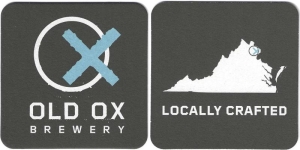 beer coaster from Old Trade Brewery & Cidery ( VA-OLDX-6 )