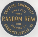 beer coaster from Reason Beer Co. ( VA-RAND-4 )