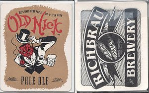 beer coaster from Richmond Brewery, Rosenegk Brewing Co. ( VA-RICH-2 )
