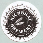 beer coaster from Richmond Brewery, Rosenegk Brewing Co. ( VA-RICH-6 )
