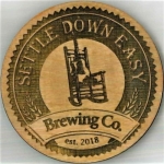 beer coaster from Seven Arrows Brewing ( VA-SETT-1 )