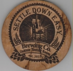 beer coaster from Seven Arrows Brewing ( VA-SETT-4 )