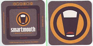 beer coaster from Solace Brewing Co.  ( VA-SMRT-1 )