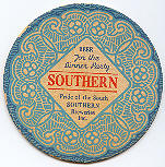 beer coaster from Southern Hills Homebrew Supply ( VA-SOUVA-1 )