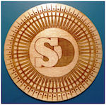 beer coaster from St. George Brewing Co. ( VA-SPEN-1B )