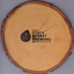 beer coaster from Steam Bell Beer Works ( VA-STAT-3 )