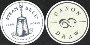 beer coaster from Steamship Brewing ( VA-STMB-3 )