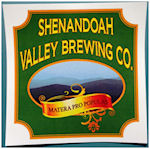 beer coaster from Shooting Creek Farm Brewery (BJN Brewworks) ( VA-SVB-1 )