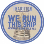 beer coaster from Trapezium Brewing Co. ( VA-TBC-5 )