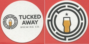 beer coaster from Tuxedo Brewing Co. ( VA-TUCK-1 )