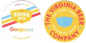 beer coaster from Virginia Brewing Co. Inc. ( VA-VBRC-8 )