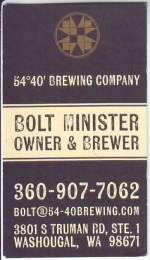 beer business card and similar from 5th Line Brewing Company ( WA-5440-BIZ-1 )