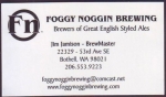 beer business card and similar from For The Love Of God Brewing ( WA-FOG-BIZ-1 )