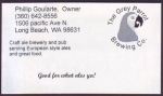 beer business card and similar from Grove Street Brewhouse ( WA-GREY-BIZ-1 )