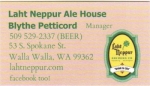 beer business card and similar from Lake Chelan Brewery ( WA-LAHT-BIZ-3 )