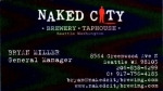 beer business card and similar from Narrows Brewing Co. ( WA-NAK-BIZ-1 )